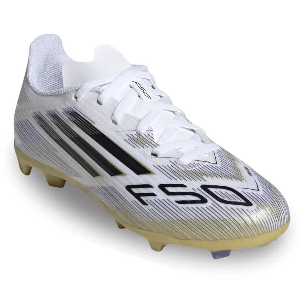 adidas F50 League FG/MG Road to Glory Soccer Cleats Youth 5.5 5.5Y JH7745 White